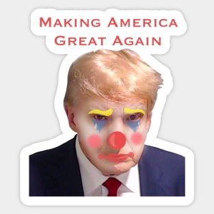 MAGA Mugshot Sticker